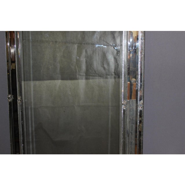 Large Venetian Mirror with Parecloses, 1800s For Sale - Image 4 of 15