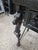 Black Late 20th Century Neoclassical Horsehead Wrought Iron Console Table W Cast Stone Top For Sale - Image 8 of 12