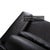 Two-Seater Leather 6500 Sofa in Black with Manual Function from Rolf Benz For Sale - Image 9 of 16