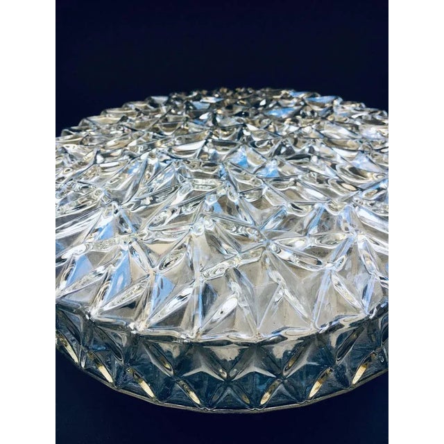 German Wall Lamp in Crystal Glass by Bur Leuchten, 1960s For Sale - Image 8 of 10