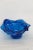 Italian Blown Glass Cobalt Blue Flower Candy Dish Bowl For Sale In Miami - Image 6 of 13