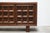 Exceptional spanish mid-century design sideboard by biosca 1960, beautifully crafted in solid stained pine. The three-door...