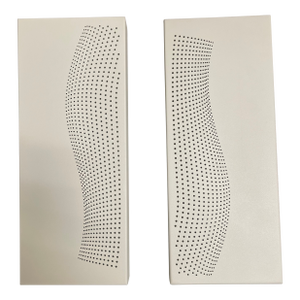 Sonneman Dotwave Led Wall Sconce in Textured White - Pair