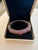 Bochic "Capri" Red Ruby & White Topaz Bangle Set In 18K Gold & Silver For Sale - Image 10 of 18