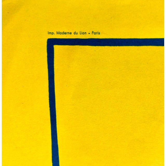 1980s Valerio Adami, Italian Post Modern Pop Art Lithograph Vintage Poster Memphis Galerie Maeght, 1980 For Sale - Image 5 of 6