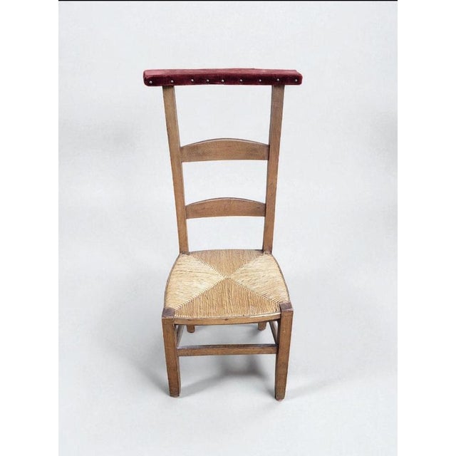 Antique Dutch Church Prayer Chair, 1890s For Sale - Image 9 of 10