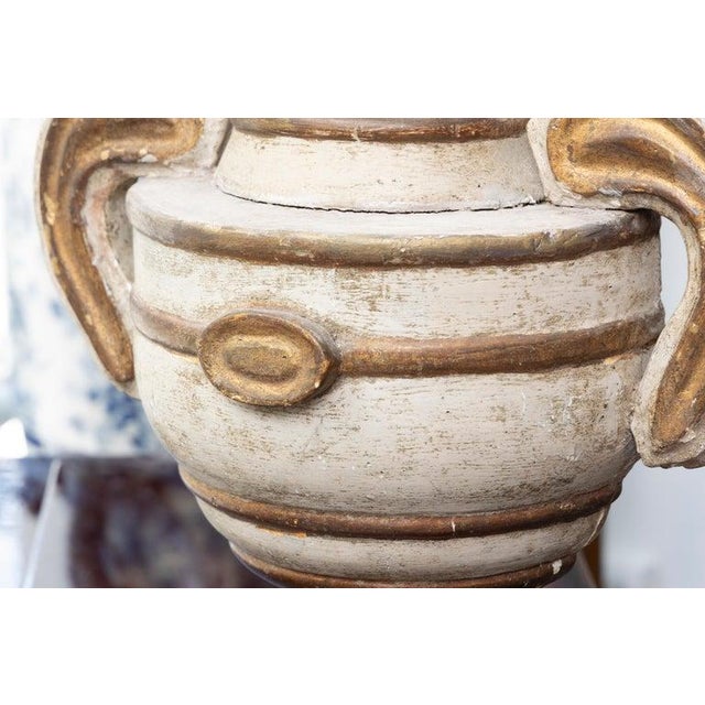 Late 19th Century Pair of Neoclassical Urn-Form Architectural Elements For Sale - Image 4 of 6