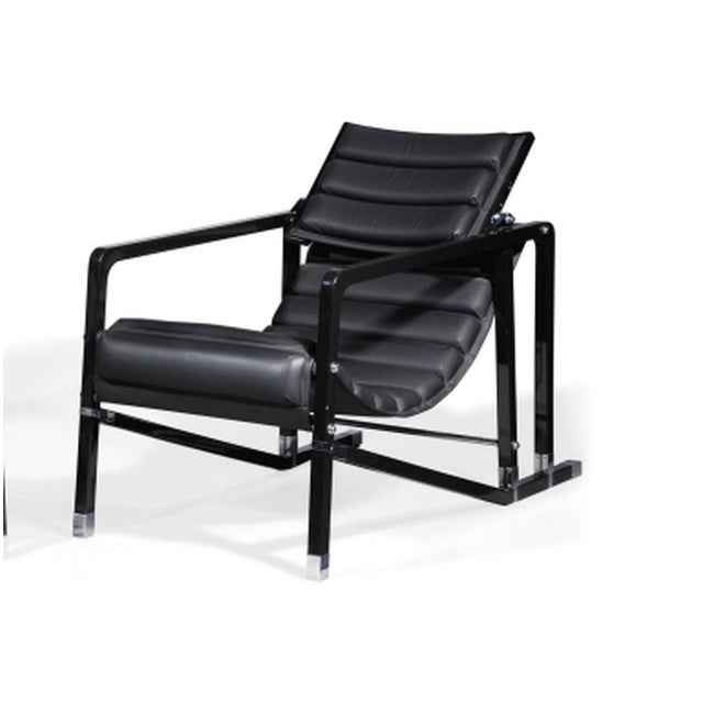 Wood Transat Armchair by Eileen Gray for Ecart International, 1927 For Sale - Image 7 of 7