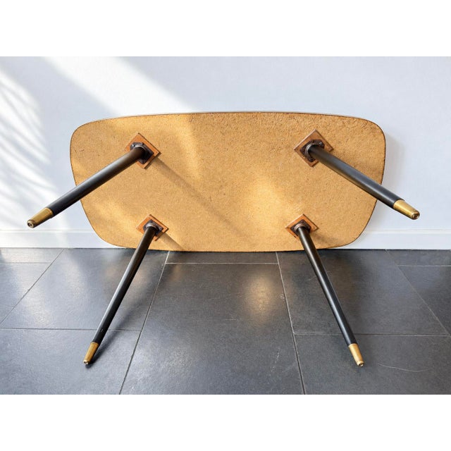 Vintage Rectangular Formica Coffee Table with Botanical Motif, 1950s For Sale - Image 17 of 18