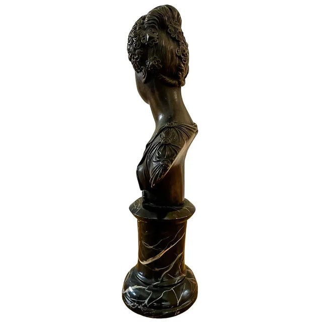 De Medicis Portrait Busts of King Henry IV & Queen Maria De Medici - A Pair For Sale - Image 10 of 12