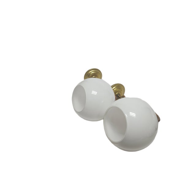 Art Deco Sconces, Poland, 1950s, Set of 2 For Sale - Image 6 of 10