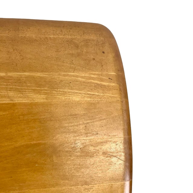Small Wakefield-Style Mid-Century Wood Coffee Table, 1950s For Sale In Philadelphia - Image 6 of 18