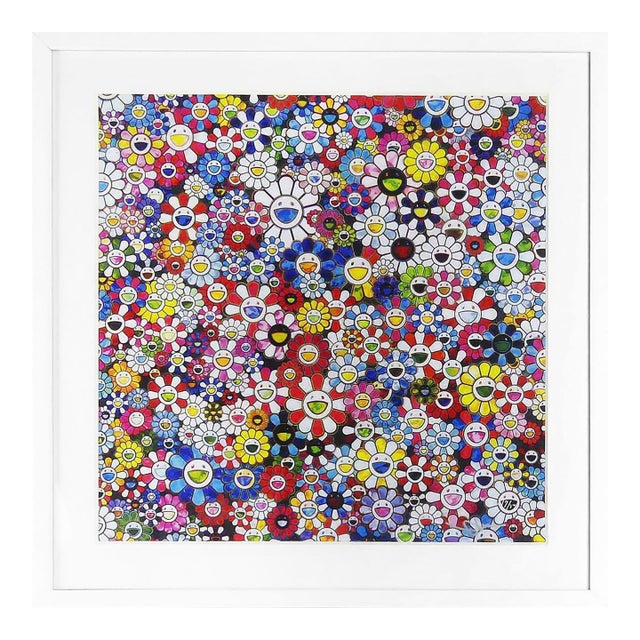 Takashi Murakami, the Future Will Be Full of Smile! For Sure!, Signed Lithograph, Edition of 300, 2013 For Sale