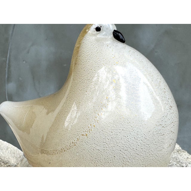 Murano Glass Dove with Gold Aventurine from Barovier & Toso, Italy, 1970s For Sale - Image 15 of 18