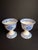 Blue Pair Spode Judaica Kiddush Cups Matching Set Hebrew Wedding Gift I Am My Beloveds For Sale - Image 8 of 10