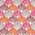 Sample - Schumacher Kimono Ikat Fabric in Berry For Sale