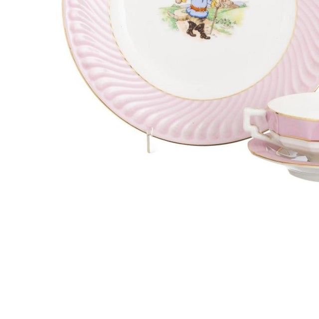 Porcelain Boys Set from Vista Alegre, Set of 3 For Sale - Image 3 of 6