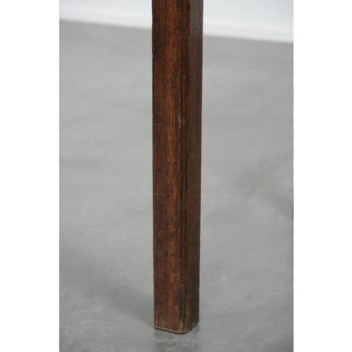 Antique English Oak Side Table, 1700s For Sale - Image 12 of 17