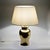 Bitossi Golden Ceramic Table Lamp by by Aldo Londi for Bitossi, 1970s For Sale - Image 4 of 12