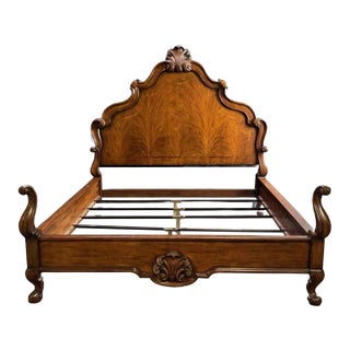 Thomasville Ernest Hemingway Collection Danelli Panel King Bed Frame For Sale