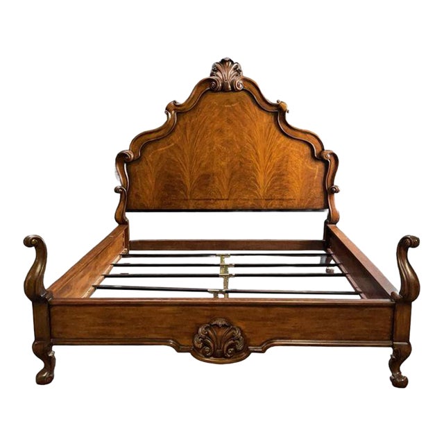 Thomasville Ernest Hemingway Collection Danelli Panel King Bed Frame For Sale