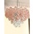 Romantic Venetian Pink Rigadin Manubri Murano Glass Chandelier by Simoeng For Sale - Image 7 of 10