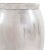 Modern The Sivas Glass Vase with Silver Accents, Small For Sale - Image 3 of 7