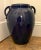 Blue Glazed Twin-Handled Vessel Dimensions: 16” H × 12” W Material: High-gloss ceramic Color: Deep cobalt blue with...
