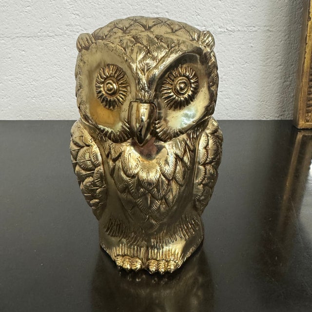 Metal Owl Ice Bucket by Mauro Manetti, Italy, 1960s For Sale - Image 7 of 16