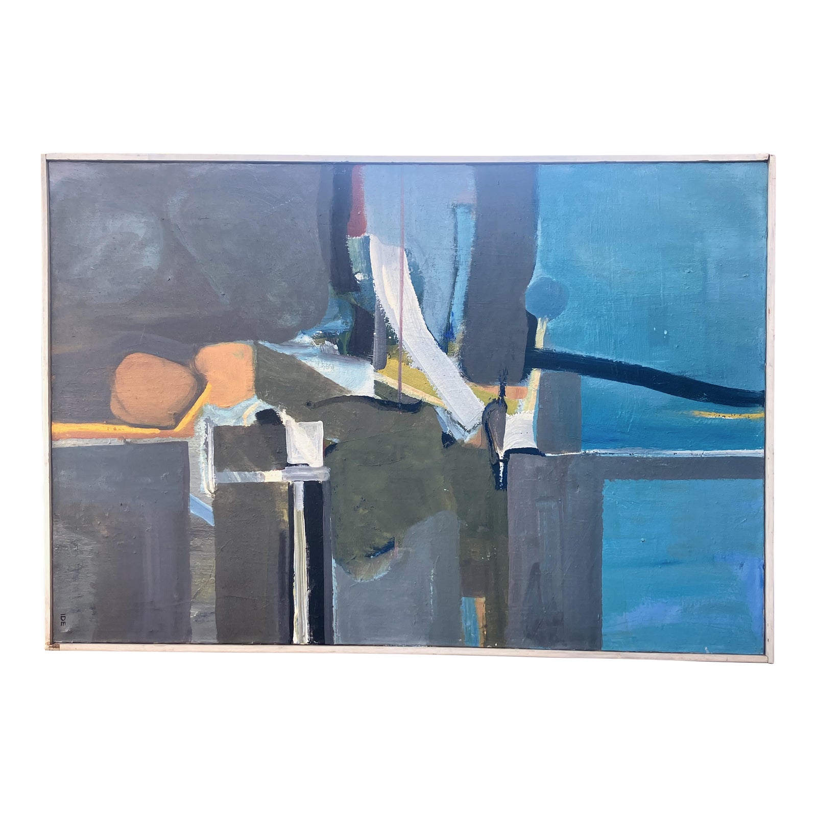 Tom Ide South Cascade Circa 1962 Painting | Chairish