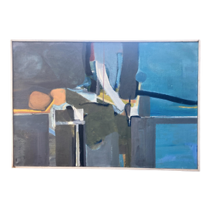 Tom Ide South Cascade Circa 1962 Painting
