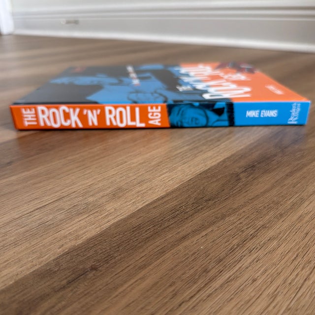 A great coffee table book for Music lovers. Reader’s Digest Hardcover Rock N Roll Age book by Mike Evans
