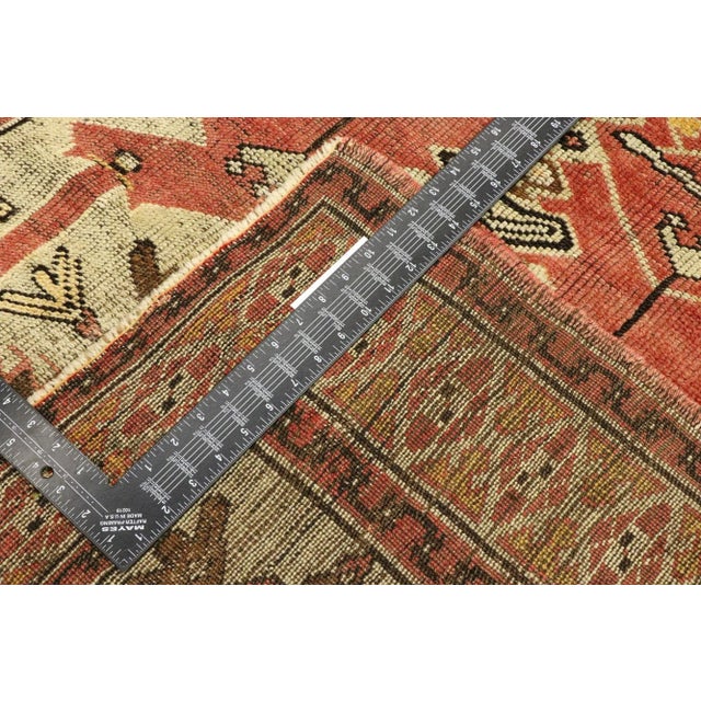 Mid 20th Century Vintage Turkish Oushak Rug, 03'08 X 06'00 For Sale - Image 5 of 10