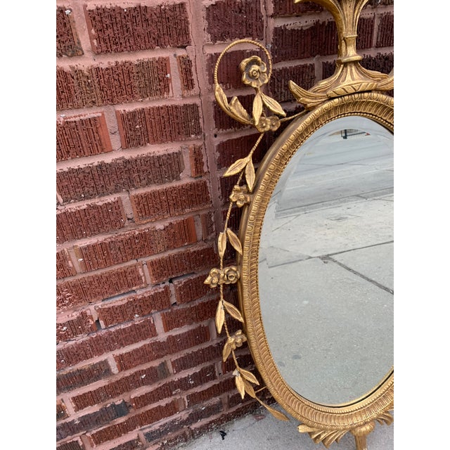 Hollywood Regency Ornate Gold Gilded Beveled Wall Mirror Chairish