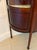 Antique Edwardian Mahogany Inlaid Bow-Ended Display Cabinet, 1900 For Sale - Image 11 of 15