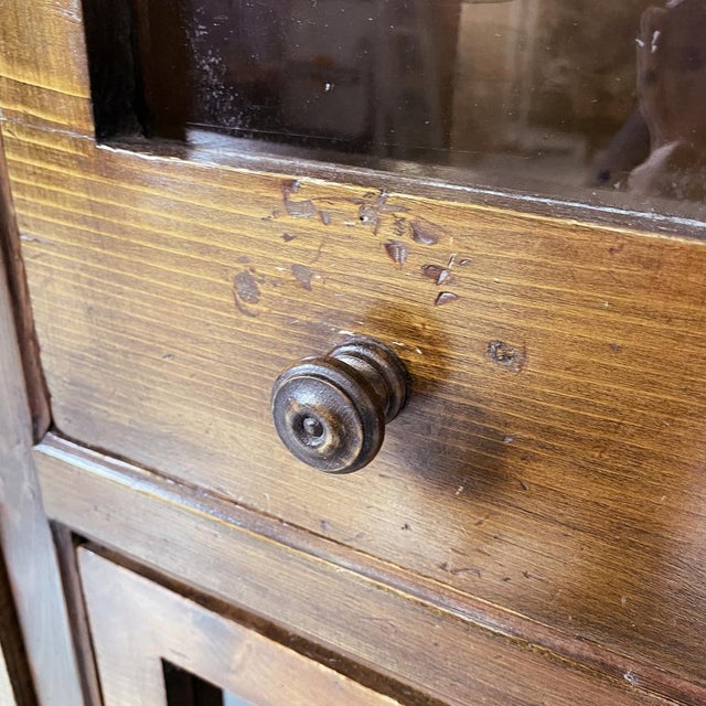 Italian Art Deco Chest of Drawers in Wood and Glass, 1930s For Sale - Image 12 of 18