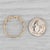 Metal New 0.24ctw Diamond Stackable Ring 14k Yellow Gold Wedding Band Size 7.5 For Sale - Image 7 of 8