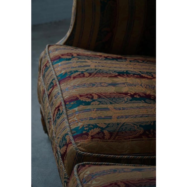 Empire Style Sofa with Cushions and Castors, Denmark, 1960s For Sale - Image 12 of 18