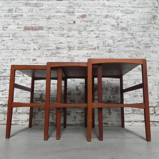 Nesting Tables, 1960s, Set of 3 For Sale - Image 18 of 18