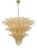 Vintage Gold-Palmette Murano Glass Pendant Light, 2000 For Sale