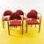 Red Dining Chairs in Bentwood, Set of 5 For Sale - Image 8 of 8
