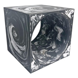 Portal Side Table Designed by Cb2 For Sale