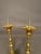 Pair of 19th Century French Gothic Style Bronze Candelabra With Cherub Motifs, Circa 1890 For Sale - Image 12 of 17