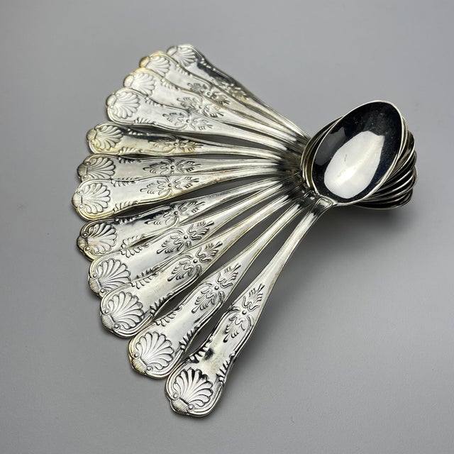Vintage Silver Cutlery Set, Italy, 1960s, Set of 51 For Sale - Image 12 of 14
