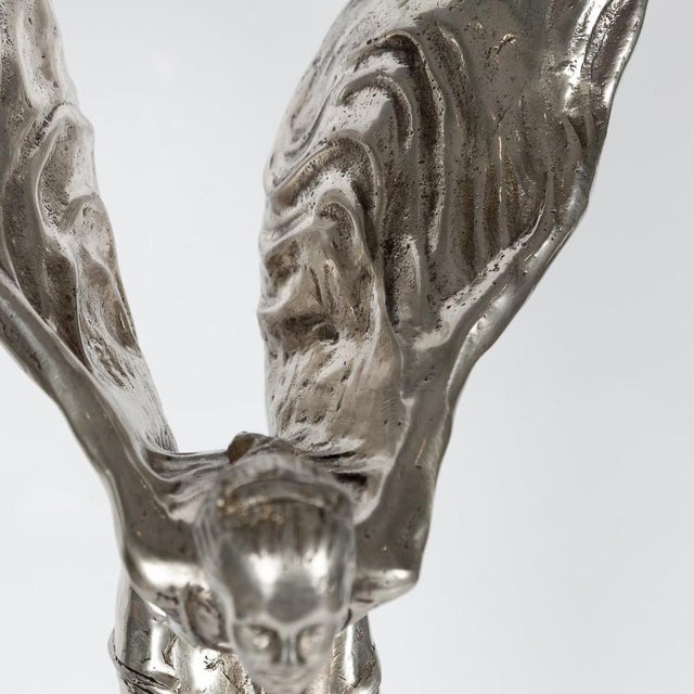 20th Century Rolls Royce Spirit of Ecstasy Statue For Sale - Image 10 of 18