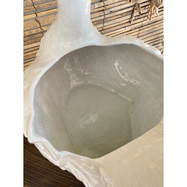 Gold Italian Ceramic Vide Poche, 1960 For Sale - Image 8 of 11