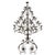 Metal Large Wrought Iron 15-Flame Wall Candleholder, 1700s For Sale - Image 7 of 7