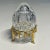 Glass 1980s Faberge Clear Cut Crystal Petite Egg Paper Weight Signed and Numbered With Stand For Sale - Image 7 of 11