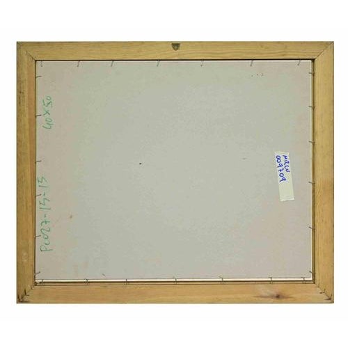 Woman, Mixed Media, Framed, 1990s For Sale - Image 3 of 4