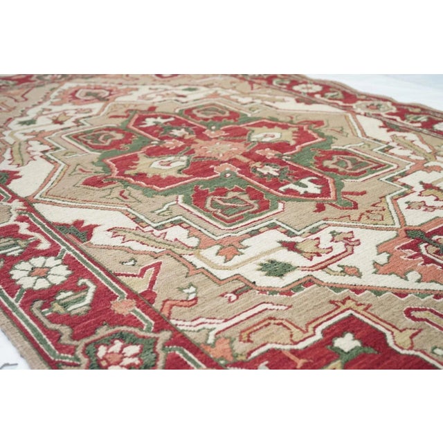 Textile Sumak Rug 4'1'' X 6'1'' For Sale - Image 7 of 10